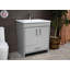Ensemble de meuble-lavabo simple 30 "Ceravolo-787317103