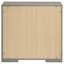 Table de chevet 2 tiroirs Pierce Grey-776011220