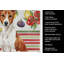 Serviette de cuisine rouge et blanche Basenji-322069943