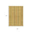 Tapis intérieur lavable rayé doré 5 pi x 8 pi