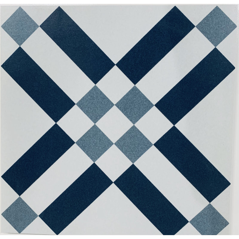 Valencia 12" x 12" Ceramic Patterned Wall & Floor Tile