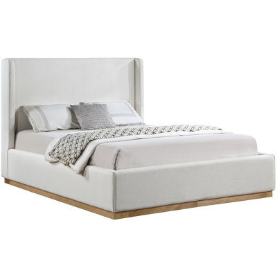 Aaryah Earby Upholstered Panel Bed