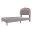 Upholstered Bed 3ft single bed With Led-891175124