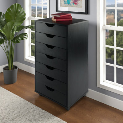 Holthaus 7-Drawer Mobile Cabinet by Latitude Run