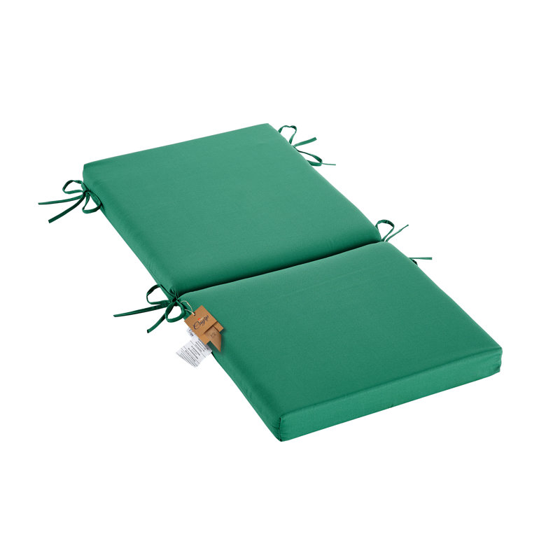 Outdoor 3'' Seat / Back Cushion, Green