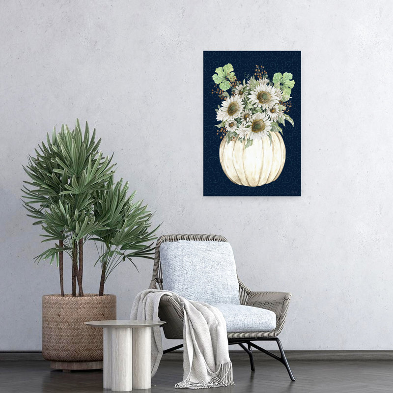Tournesols sur art abstrait abstrait tournesol, H 24 po x l 16 po