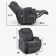 Reclining  Massage Chair with Swivel and Rocking Function