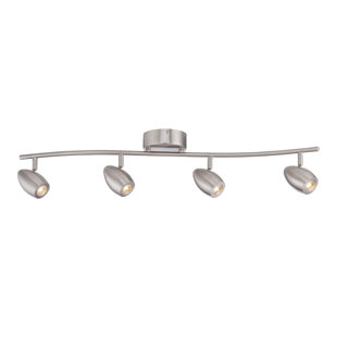 Ensemble de rail d'éclairage 31,5 po à 4 lumières