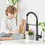 Pull Down Spray Single Lever Kitchen Tap-1860137307