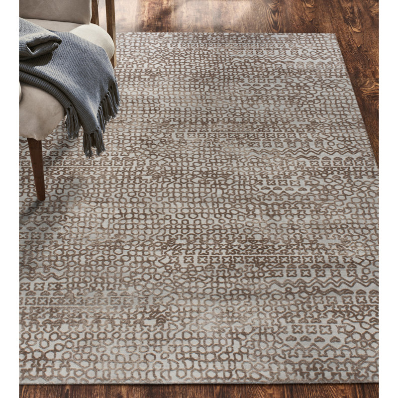Abstract Indoor Rug, Rectangle 5' x 7'