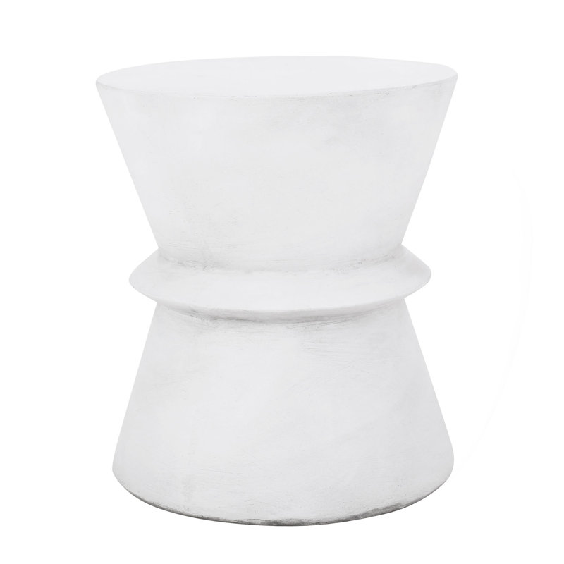 Outdoor Lightweight Concrete Side Table