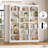 Huckins Standard Bookcase with Adjustable Shelves, 71.2" H x 63.4" W Modern Wood Storage Shelf-112500248