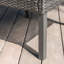 Chaise de patio antibes gris