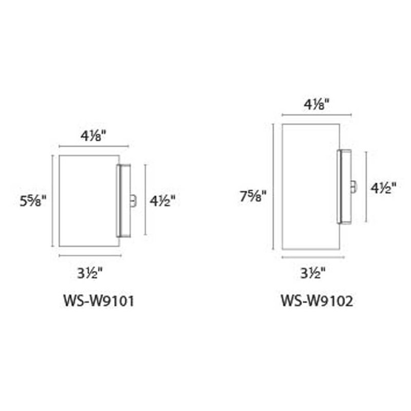 Vessel LED Outdoor Armed Sconce, 5.625" H x 3.5" W x 4.25" D, Black