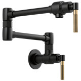 Litze® Wall Mount Pot Filler with Knurled Handle