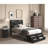 Metal Platform Bed With Storage For Twin - 16 Led Modes Frame Drawers And Stable Settings Bedroom