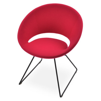 Chaise de salle d'attente de 23,75 po Mulrey avec structure en métal