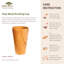 Tasse à boire en bois de teck - ensemble de 2-71082298