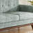 Upholstered Square Arm Sofa-253426788