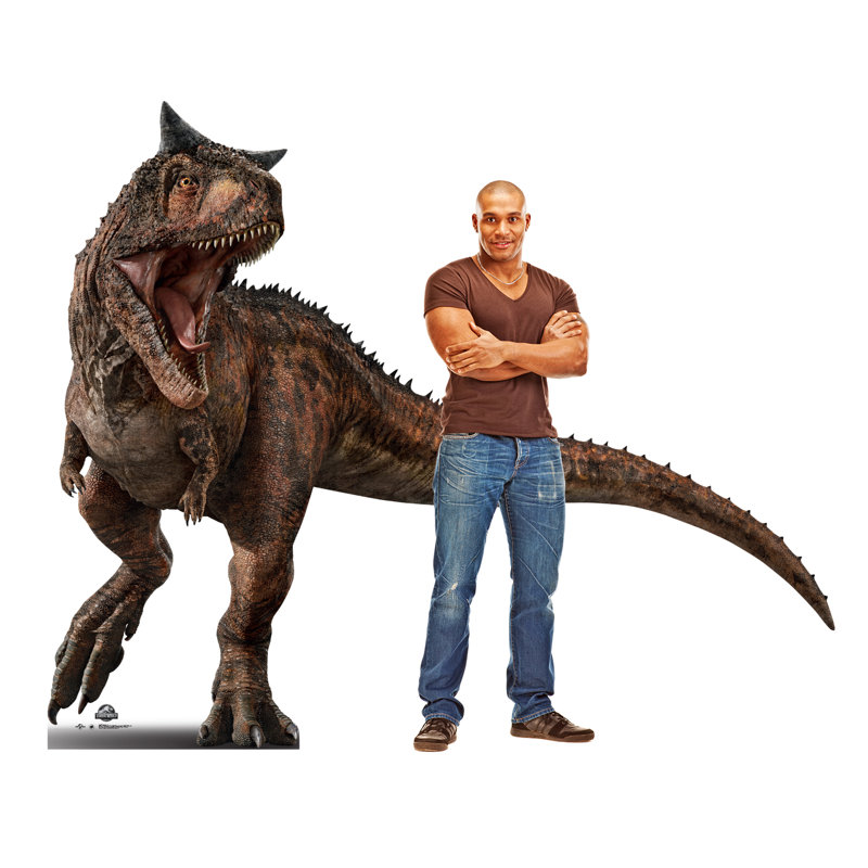 Carnotaurus taille réelle carton debout