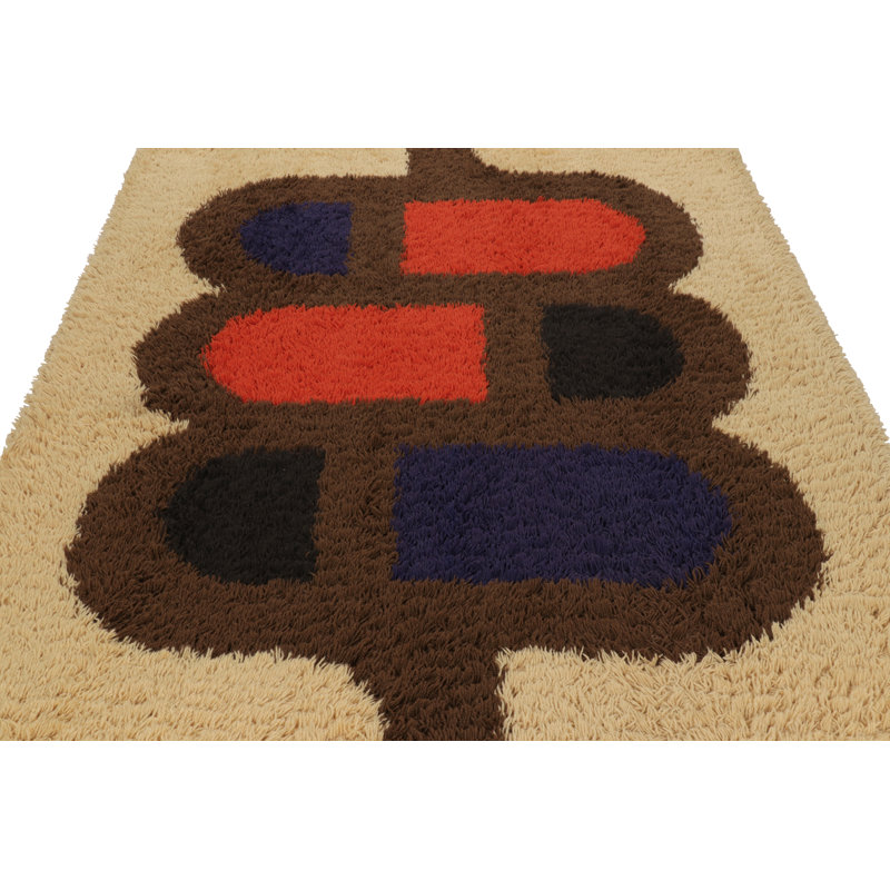 Vintage One-of-a-Kind 5'6X8'11 Hand Knotted Area Rug
