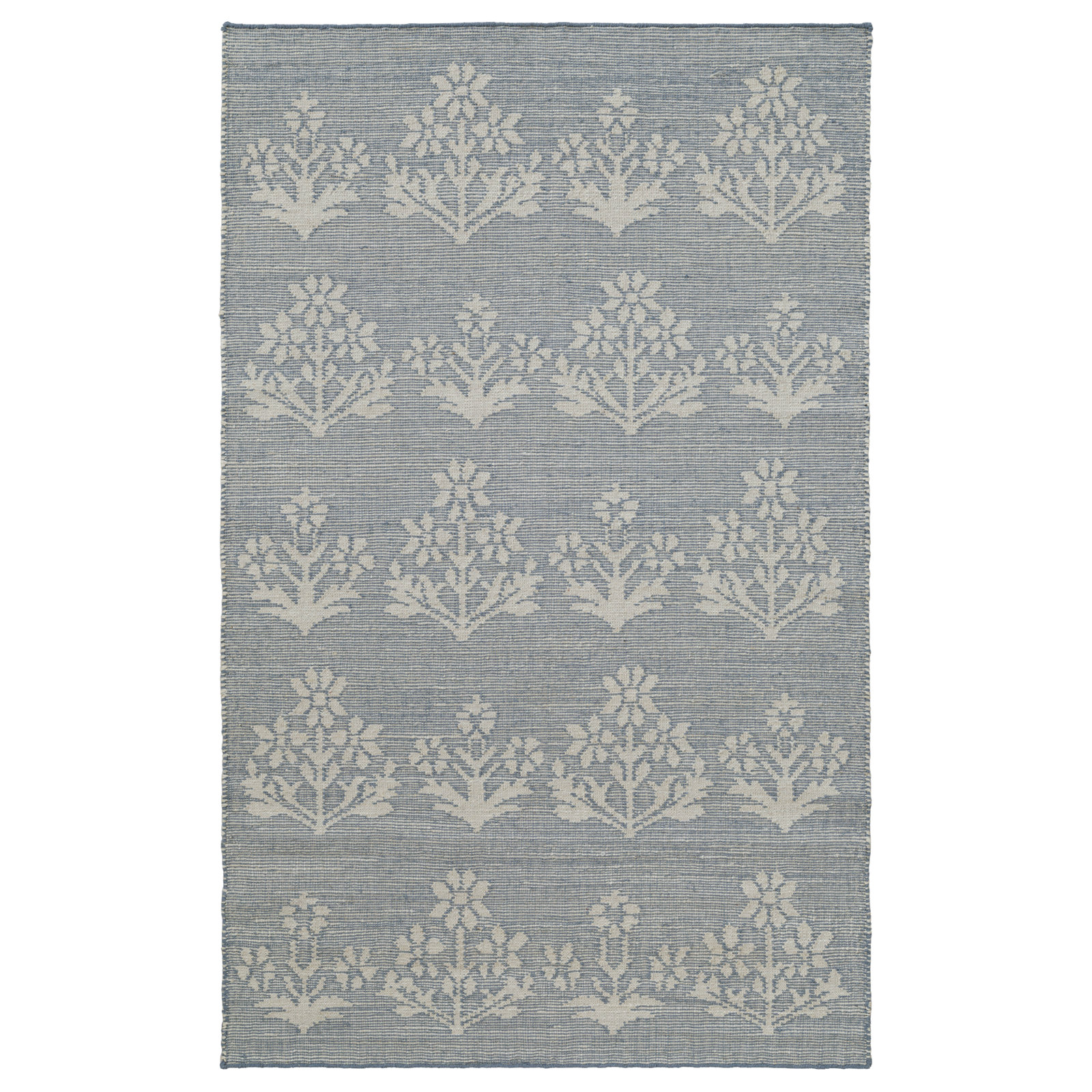 Heidi Botanical Flatweave Jute Rug, Clay, 7'9x9'9