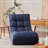 Ebern Designs Lenford Adjustable Floor Game Chair in Blue,Gray,Navy,White-1461970430
