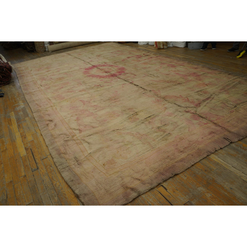 Antique Large Savonnerie French Knotted Rug