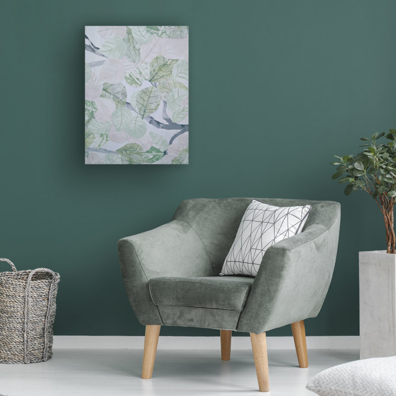 Art sur toile Coco Good Aspen Spring Leaves IV, H 19 po x l 14 po
