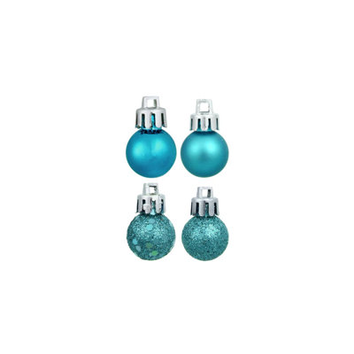 18ct Shatterproof 4-Finish Christmas Ball Ornament