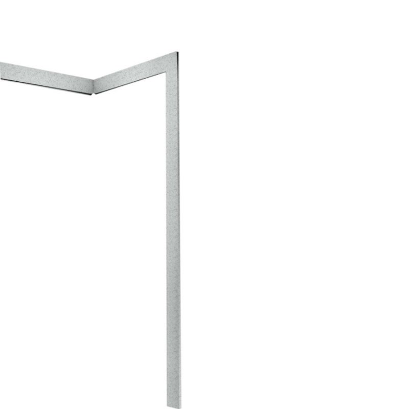 Solid Surface Shower Trim Kit, Tahiti Gray