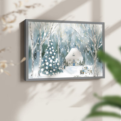 Chirstmas Art-DLVII - Reproduction encadrée - Restickable