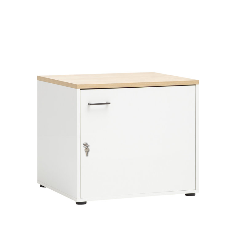Amaure Bathroom Cabinet, White, matt