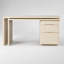 Bureau de direction pivotant moderne en forme de L de 90 pouces avec 3 tiroirs, idéal pour la maison et le bureau