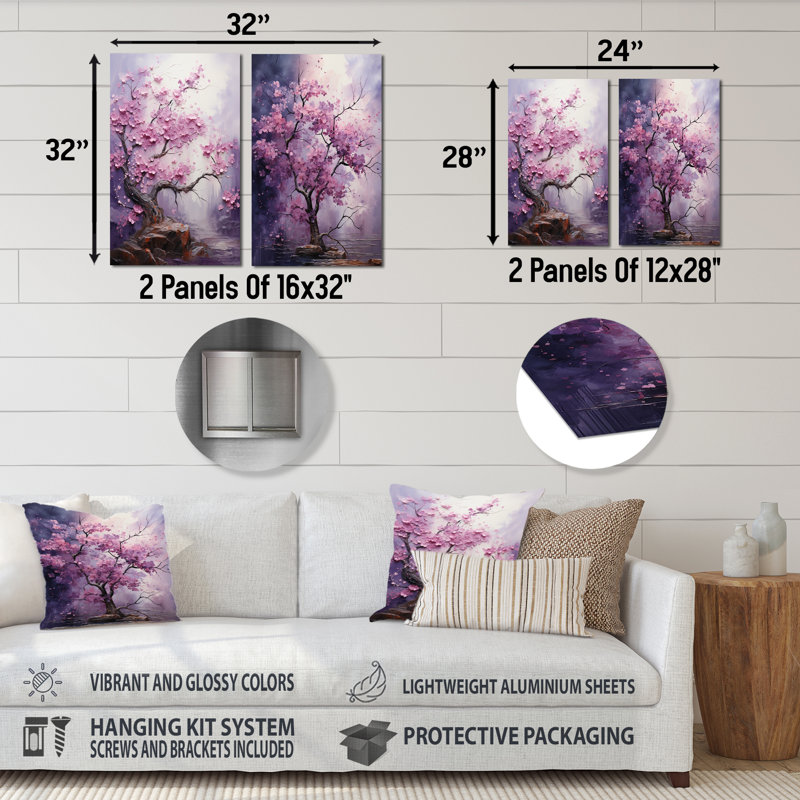 Ensemble d'ameublement fantaisie Amethyst Hues, H 28 po x l 24 po