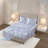 Printed Satin Wrinkle Resistant Luxury Sheet Set-111014620-111014623
