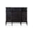 Retro Black Solid Wood Sideboard