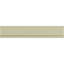 1 rail de chaise Cole H 7/8 po x P 1/2 po x L 94 1/2 po (répétition 4 po)