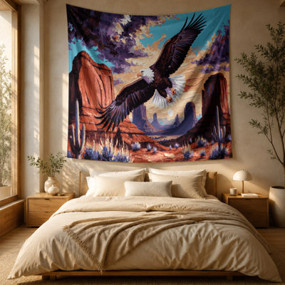 Tapisserie murale oiseaux du sud-ouest