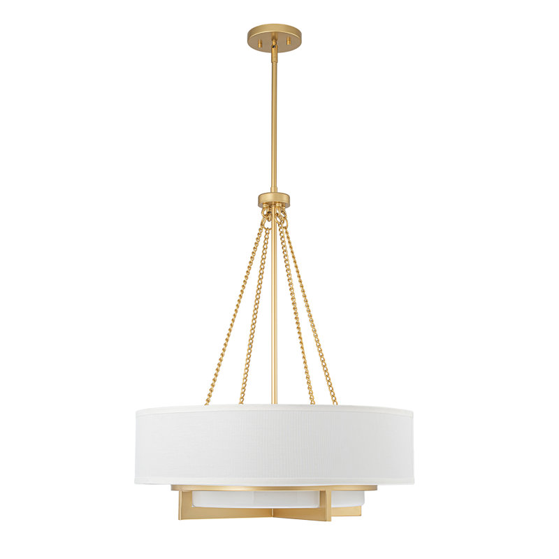 Lustre tambour 4 lumières