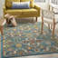 Tapis oriental traditionnel turquoise Lakenya-1588769466