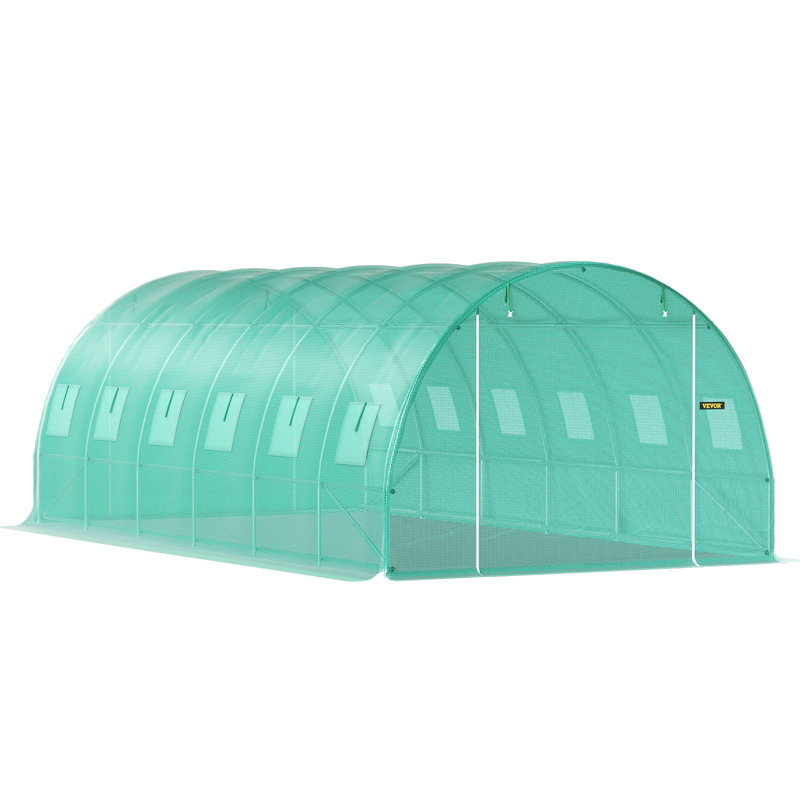 VEVOR Walk-in Tunnel Greenhouse, Green