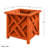  Lattice Planter Box 2-Pack, Terracotta-367224041