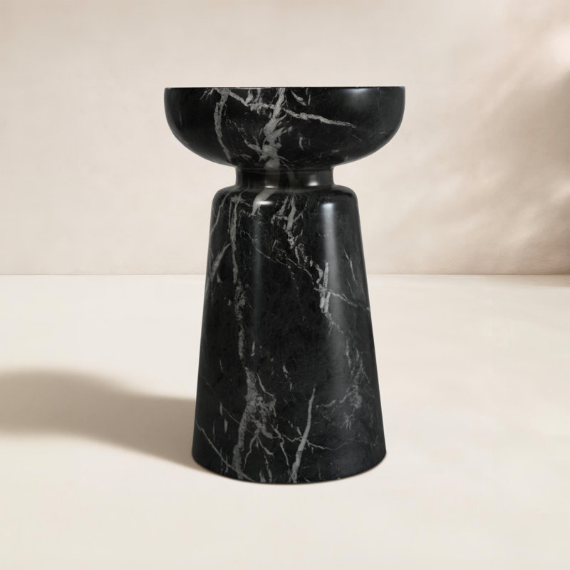 Table d'appoint pour l'extérieur Calice, Noir