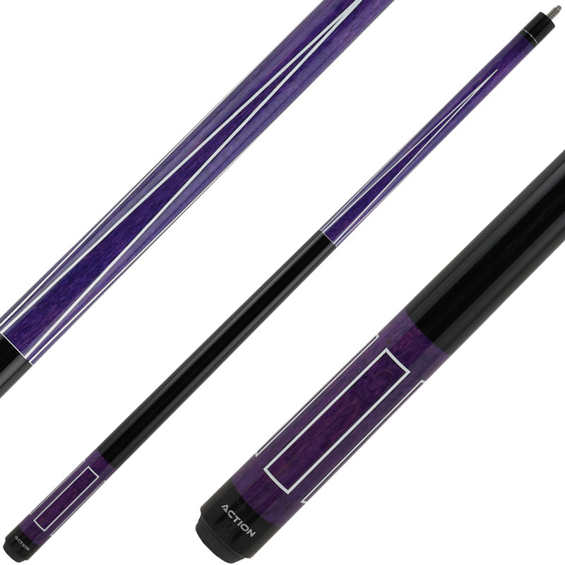 Action Wood Professional Grade 20 Oz. Pool Cue, Purple