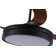 Aadvik 42" Retractable Ceiling Fan with LED Lights and Remote, 6-speed Reversible Fan