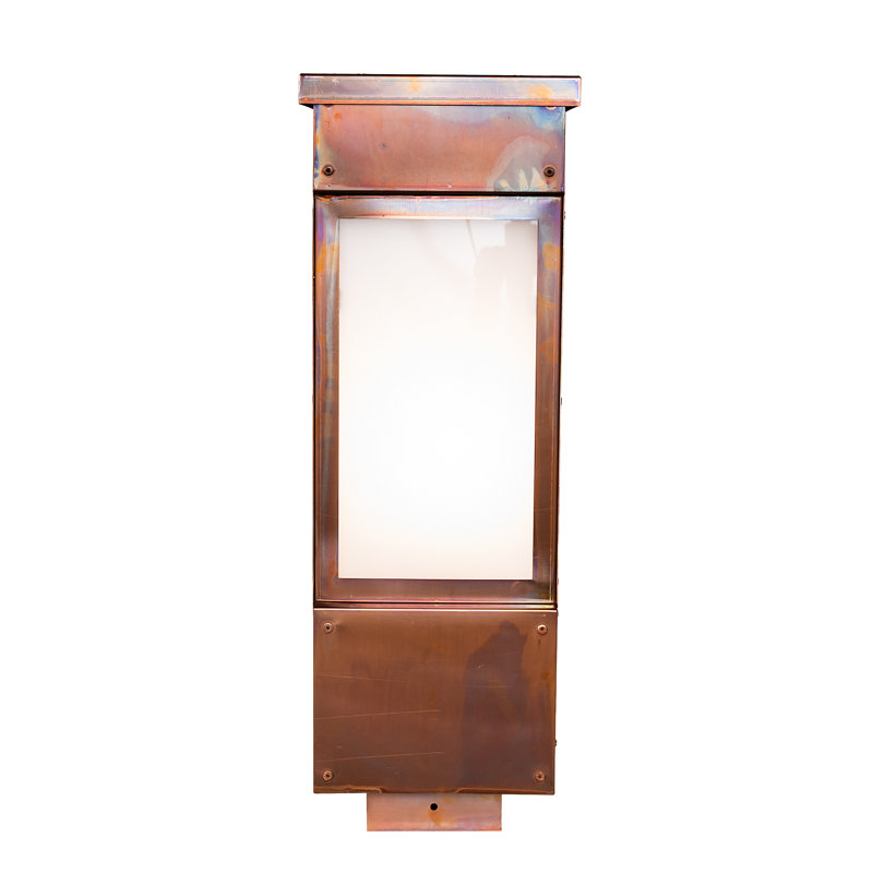 7" Square Deco Pier Mount