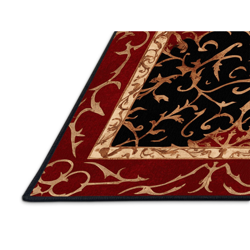 Empire Scroll Rug, Square 8'