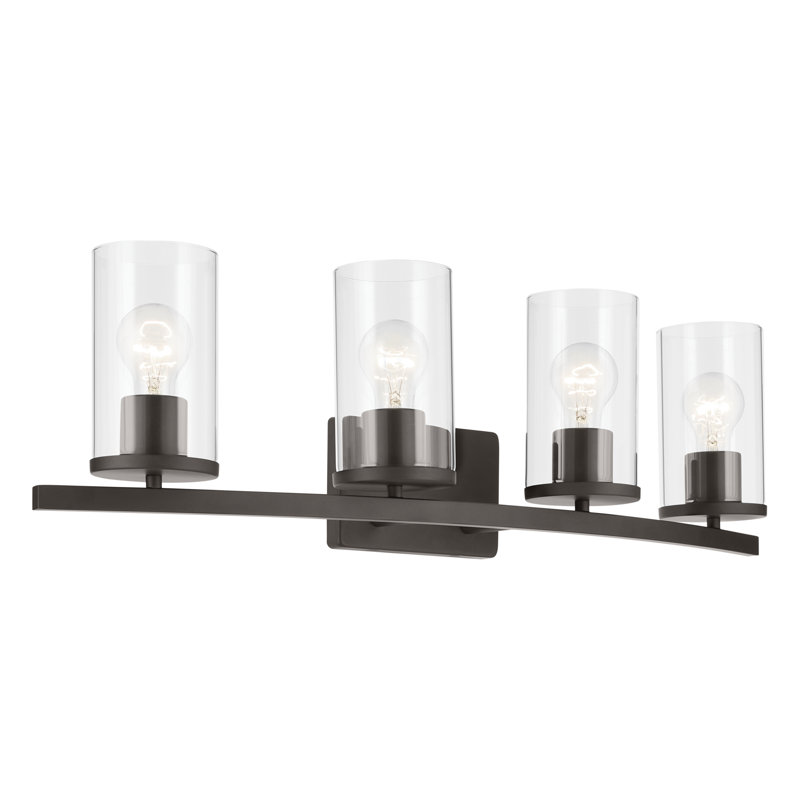 31.25" 4-Light Vanity Light, Bronze