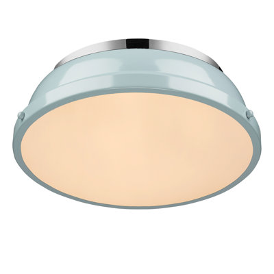 Calico Steel Flush Mount